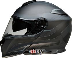 Z1R Solaris Modular Scythe Black Gray Helmet