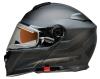 Z1r Solaris Modular Scythe Electric Shield Helmet Black/gray All Sizes