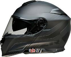 Z1R Solaris Scythe Modular Motorcycle Helmet Black/Gray