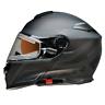 Z1r Solaris Scythe Modular Snowmobile Helmet With Electric Shield- Black/gray