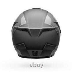 Bell Srt Modular Presence Motorcycle Helmet Matte/gloss Black/gray Lg