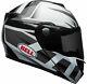 Bell Srt Predator Modular Motorcycle Helmet Gloss Blanc/noir/gris Grande Inb