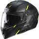 Casco Helmet Modulare Hjc I90 Aventa Mc4sf P\j Black Grey Yellow Fluo Matt Tg Xl