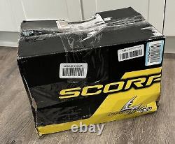 Casque Scorpion EXO-AT950 Snow Solid Black Matte avec écran à double lentille, taille L, homologué DOT