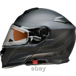 Casque Z1R Solaris Scythe Électrique Noir/Gris Taille Moyenne