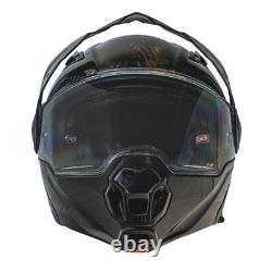 Casque de moto intégral DOT Daytona C6 Grey Carbon Fiber Anti Fog M2-G