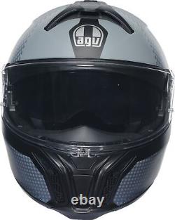 Casque de moto modulaire AGV Tour Textour Noir/Gris