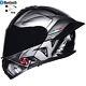 Casque De Moto Modulaire Dot Bluetooth Flip Up Avec Double Lentille Casque De Moto Ece