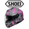 Casque De Moto Modulaire Shoei Neotec Ii Jaunt Racing Gris-violet-noir Tc7