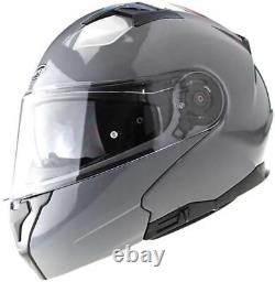 Casque de moto modulaire à visière double intégrale à face avant basculante Viper Rs-v345