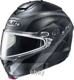 Casque de neige modulaire HJC C91 Taly avec écran à double vitrage gris / noir