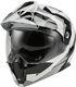 Casque Modulaire Fly Racing Odyssey Summit, Noir/blanc/gris, Très Grand