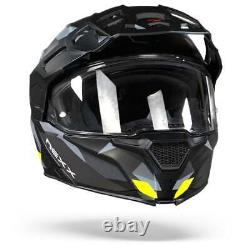 Casque modulaire Nexx X. Vilijord Taiga Noir Néon Mat Nouveau! Livraison rapide