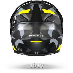 Casque modulaire Nexx X. Vilijord Taiga Noir Néon Mat Nouveau! Livraison rapide