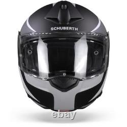 Casque modulaire Schuberth C3 Pro Sestante noir gris pour moto, casque neuf.