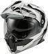 Casque Modulaire Dual Sport Fly Racing Odyssey Summit Noir/blanc/gris