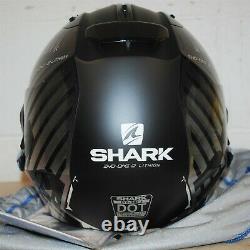 Casques Shark Evo-one 2 Lithion Dual Modular Casque Moyen Noir/chrome