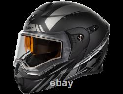 Castle X Exo-cx950 Task Electric Modular Snowmobile Helmet Matte Gray/black