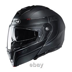Hjc Adulte Full Face I90 Mc5sf Black Grey Davan Modular Motorcycle Helmet X-large