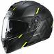 Hjc Adulte Modulaire I90 Aventa Casque Street Grey/yellowith Black Sml