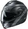 Hjc C91 Taly Casque Flip-up Modulaire Full-face -semi-flat Black/anthracite Grey