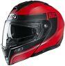 Hjc I90 Davan Modular Flip-up Full-face Motorcycle Helmet Sf Rouge/noir/gris