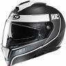 Hjc I90 Davan Modular Helmet Noir/gris/blanc, Toutes Tailles
