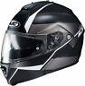 Hjc Is-max Ii Mine Full Face Modular Motorcycle Helmet, Matte Black/grey/white