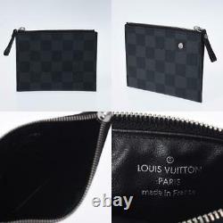 Louis Vuitton Damier Graffit Compact Modulaire Noir / Gris N63083 800000095307000