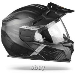 Nexx X. Vilijord Mudvalley Black Grey Matt Modular Motorcycle Helmet, Nouveau