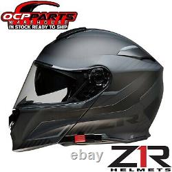 Nouveau Casque de Moto Intégral Modulaire Z1r Solaris Scythe Choisissez la Couleur et la Taille