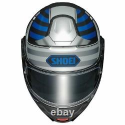 Nouveau Shoei Neotec II Helmet Splicer Tc-2 Bleu Mat/noir/grey #77-1229