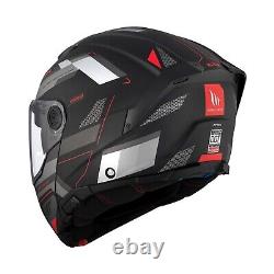 Nouveau casque modulaire de moto avant à visière relevable New MT Atom 2 conforme à la norme ECE 22.06 2024