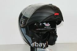 Open Box Bell Srt Modular Motorcycle Helmet Présence Noir/gris Taille XL