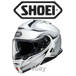 SHOEI NEOTEC II remporte le casque de moto modulaire Winsome Bike Racing Rouge Blanc