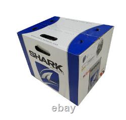 Shark Evo-one 2 Slasher Matte He9715dakbl Casque Modulaire, Grand, Gris/noir/bleu