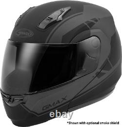 Translate this title in French: Casque modulaire Gmax Md-04 noir mat/gris XS # G1042503